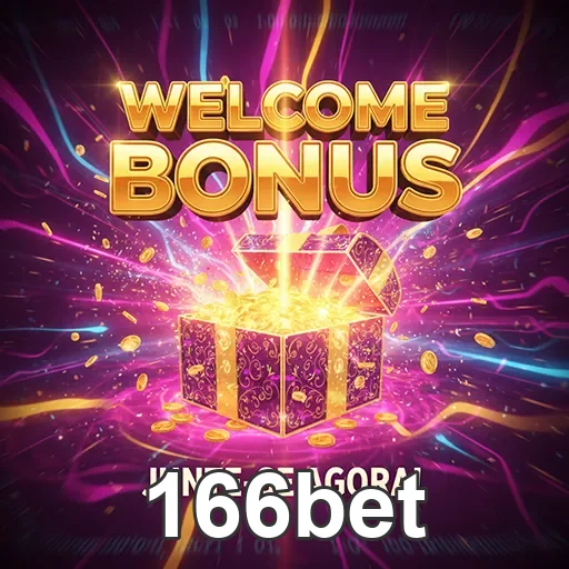 Imagem promocional do 166bet destacando o bônus 05 para apostas online